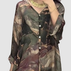 Aurora™ Elegant Printed Two-Piece Set